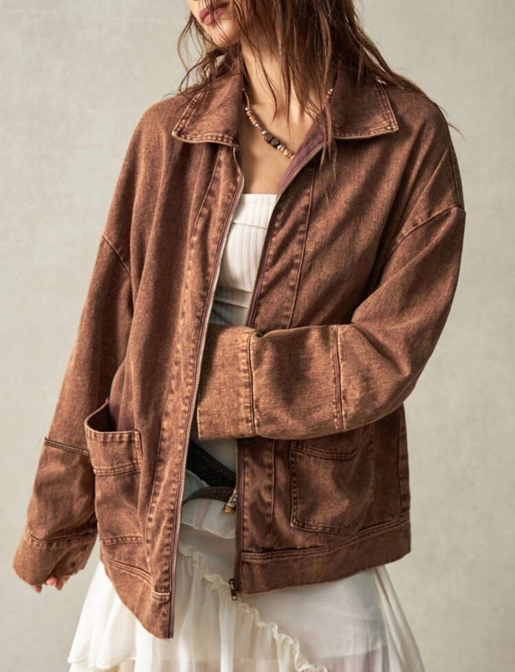 Jacket Brown