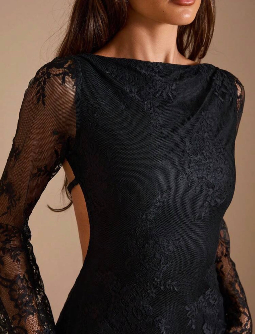 Vestido con mangas