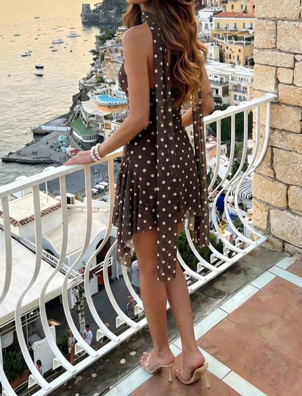 Vestido Lunares