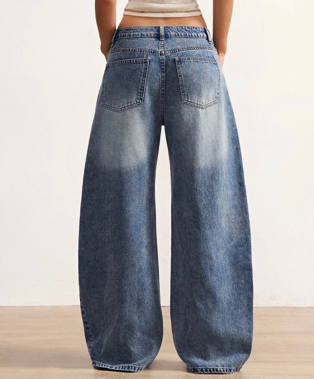 Denim Botones