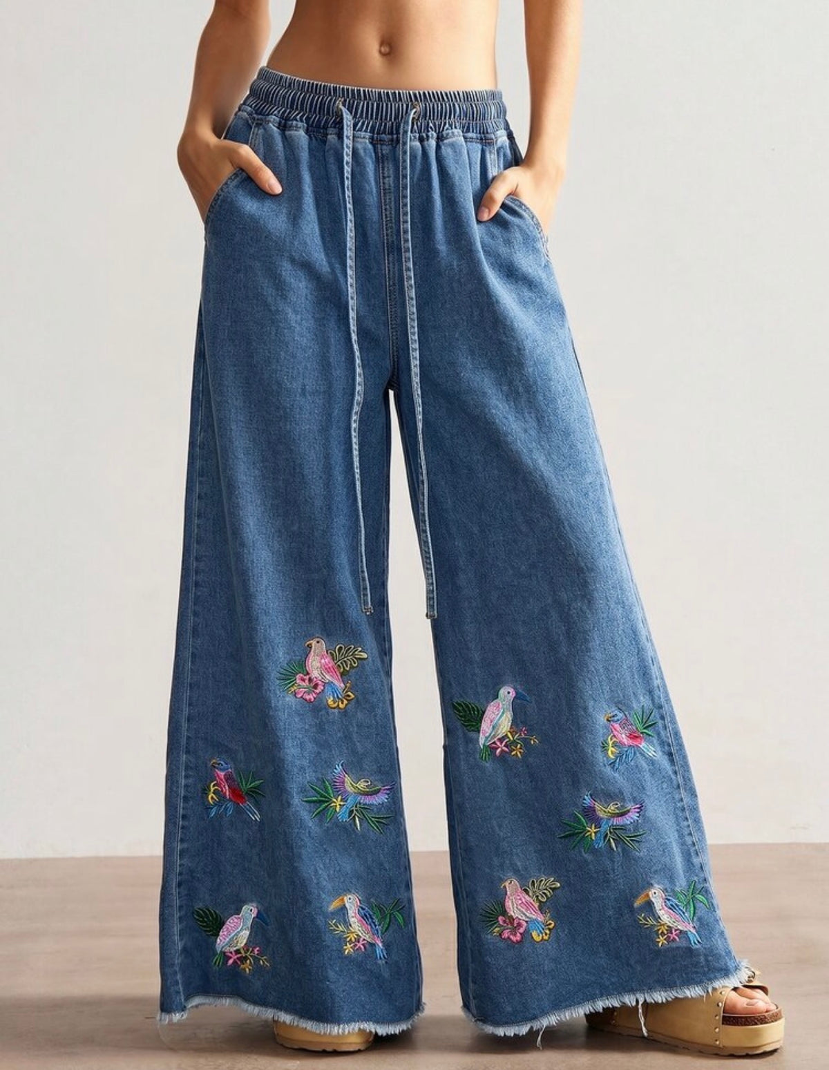 Pant con bordado