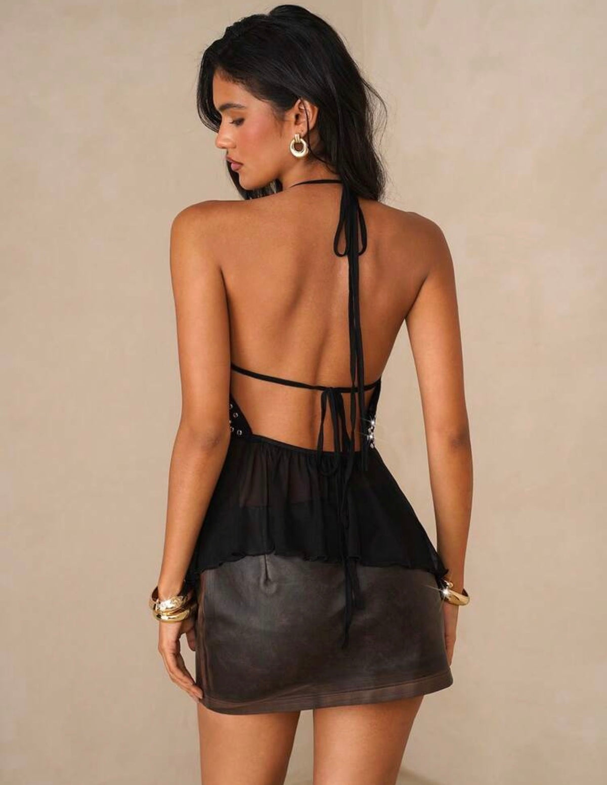 Blusa lentejuelas