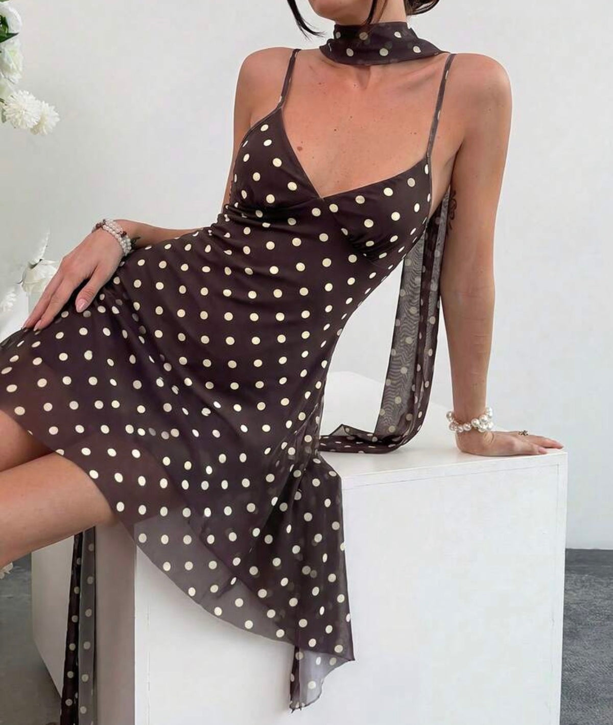 Vestido Lunares