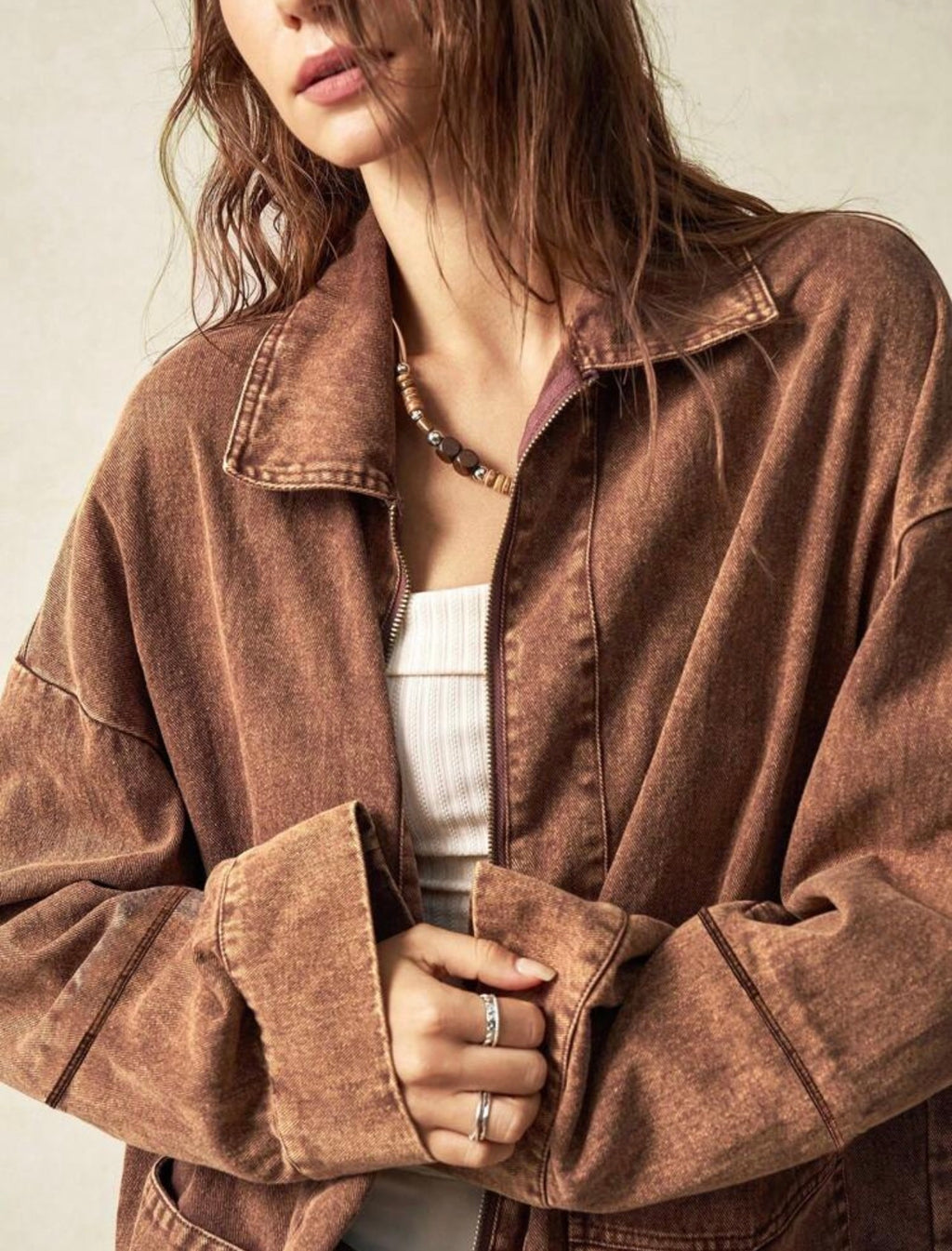 Jacket Brown