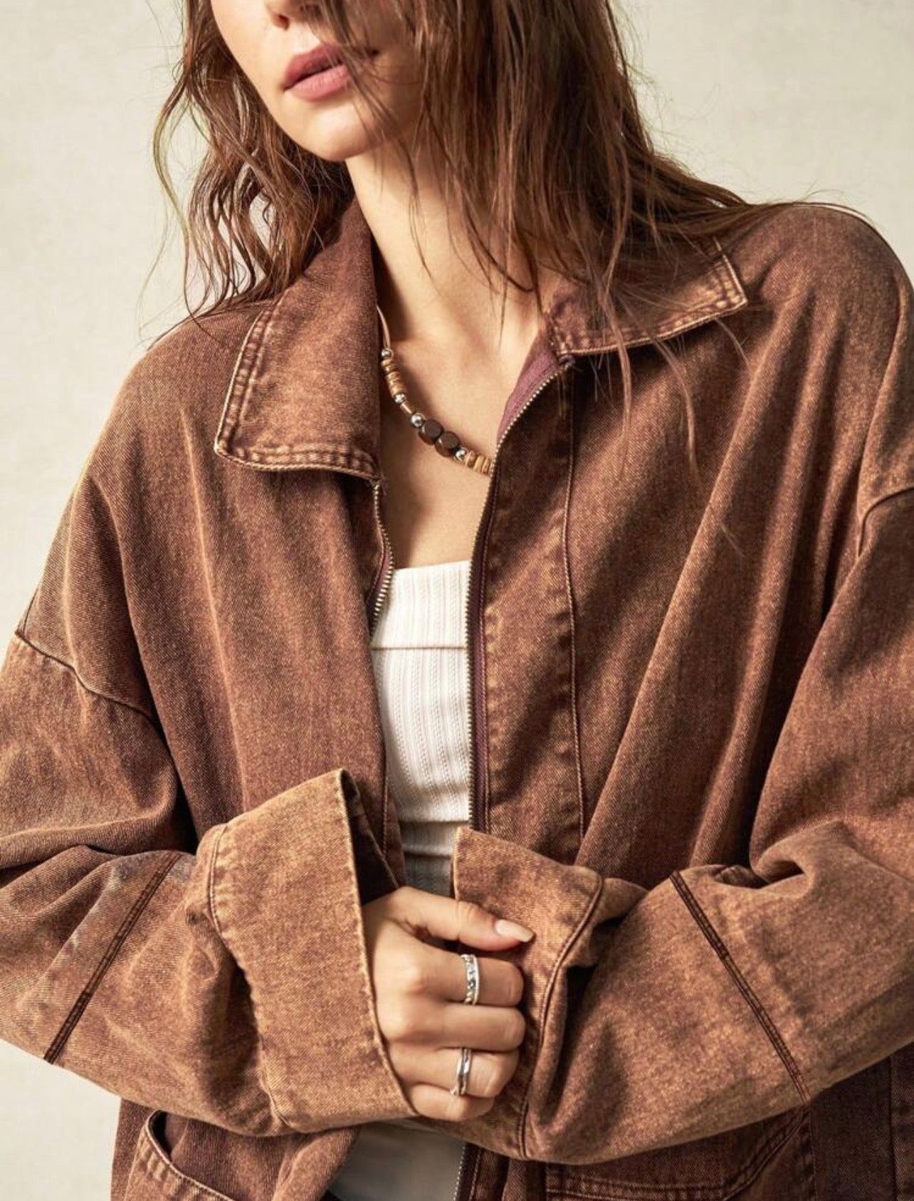 Jacket Brown