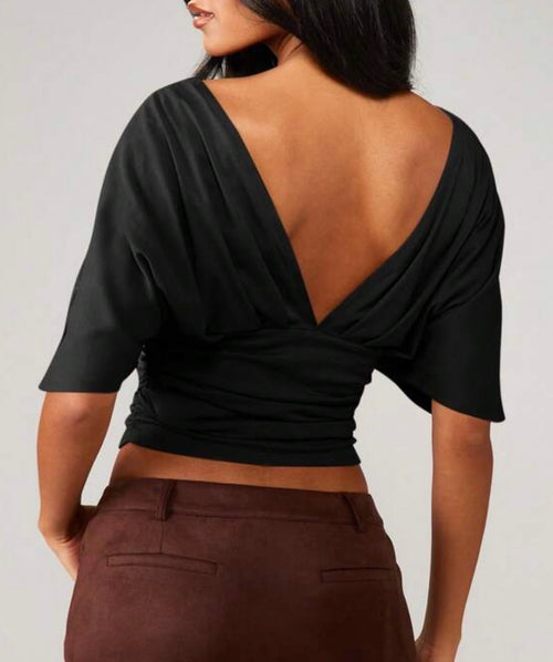 Blusa cruzada