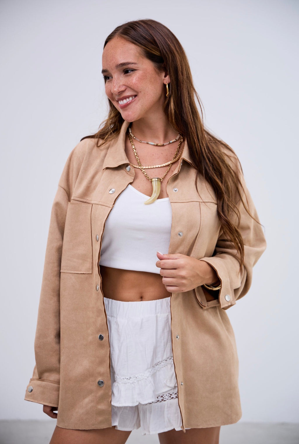 Sobrecamisa GAMUZA