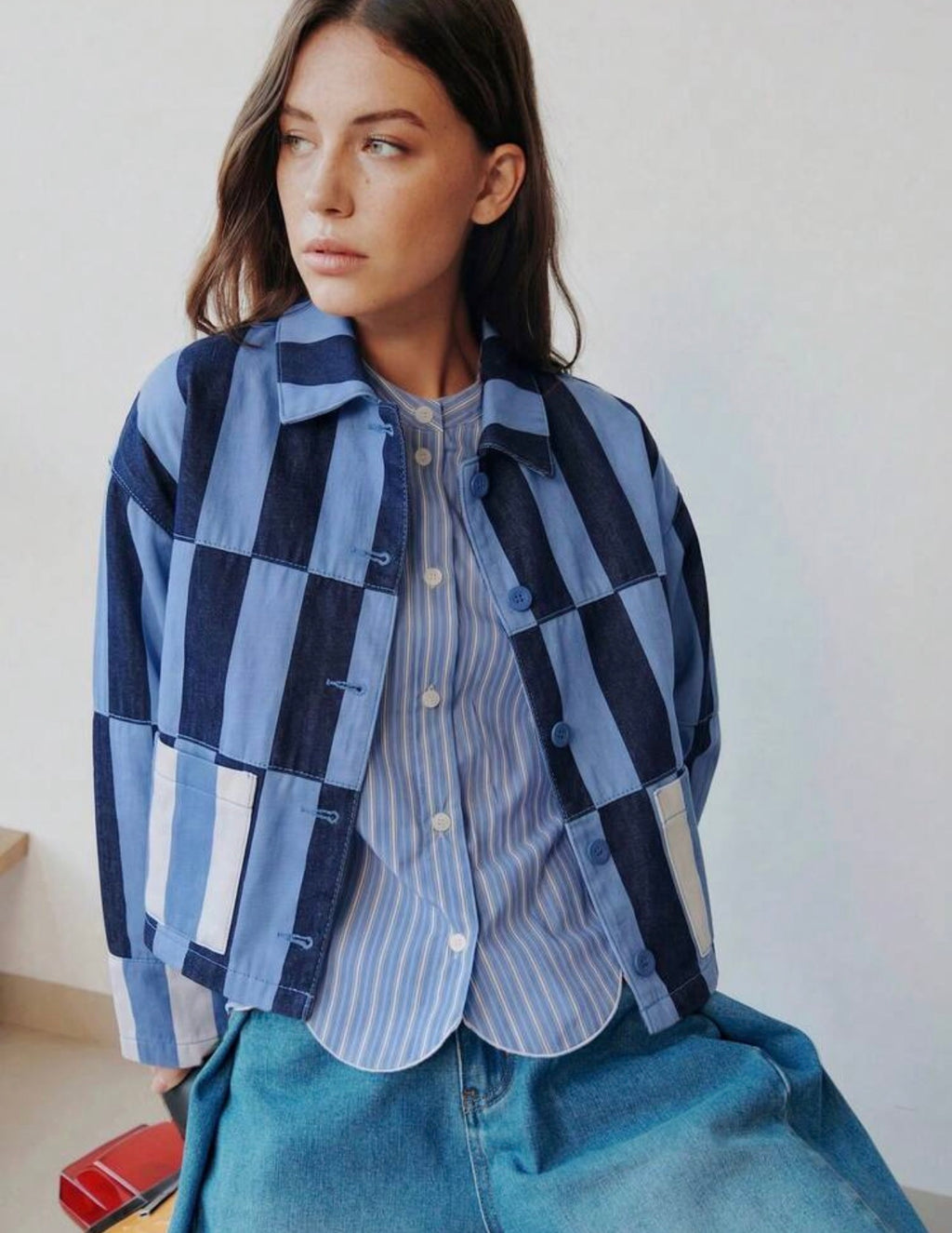 Chaqueta Dual Azul